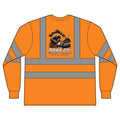 The Bore Co. Pipeline Crew Class 3 High-Visibility Reflective Long Sleeve Tee