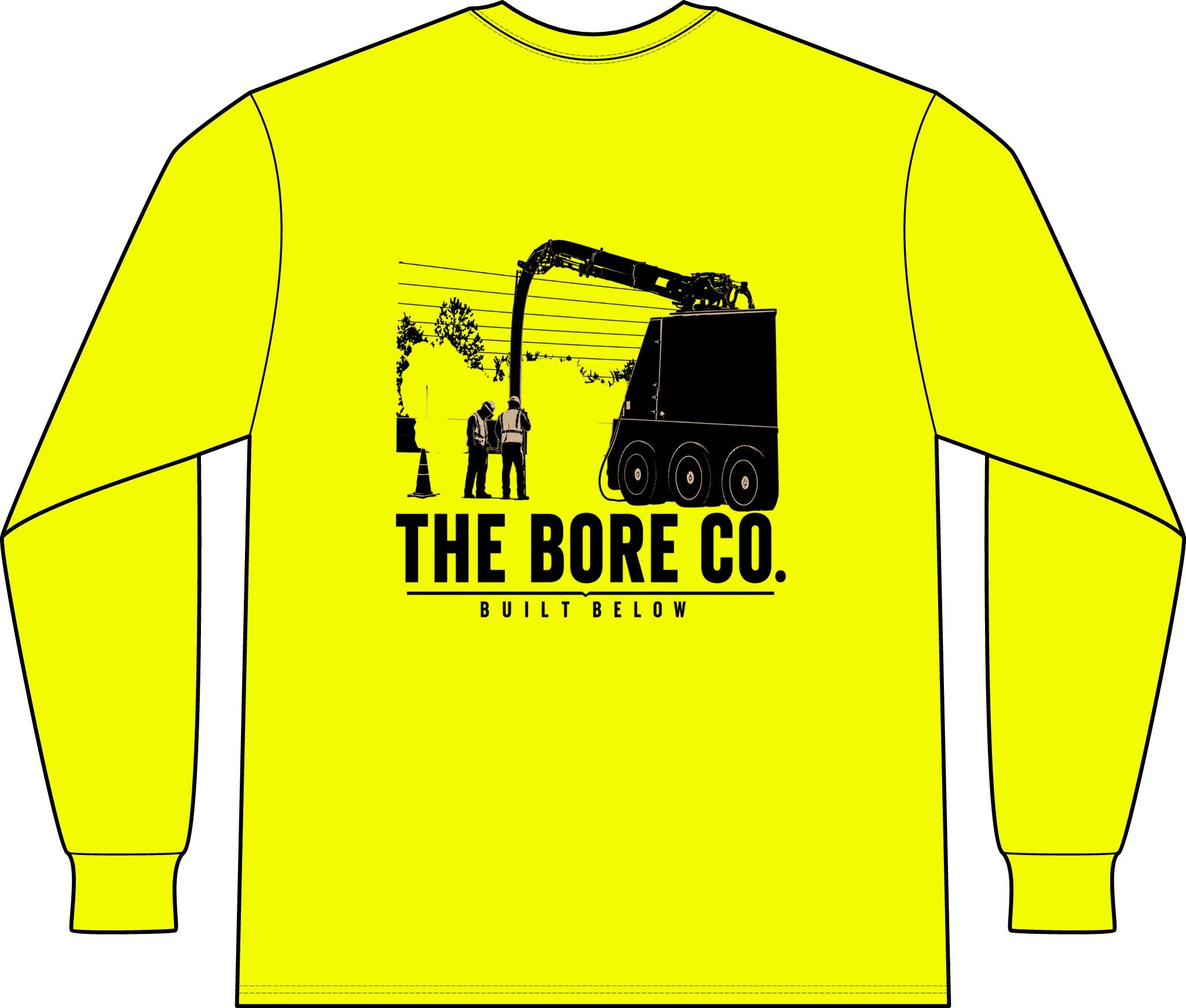 The Bore Co. Built Below™ Hydrovac Pocket Long Sleeve Tee