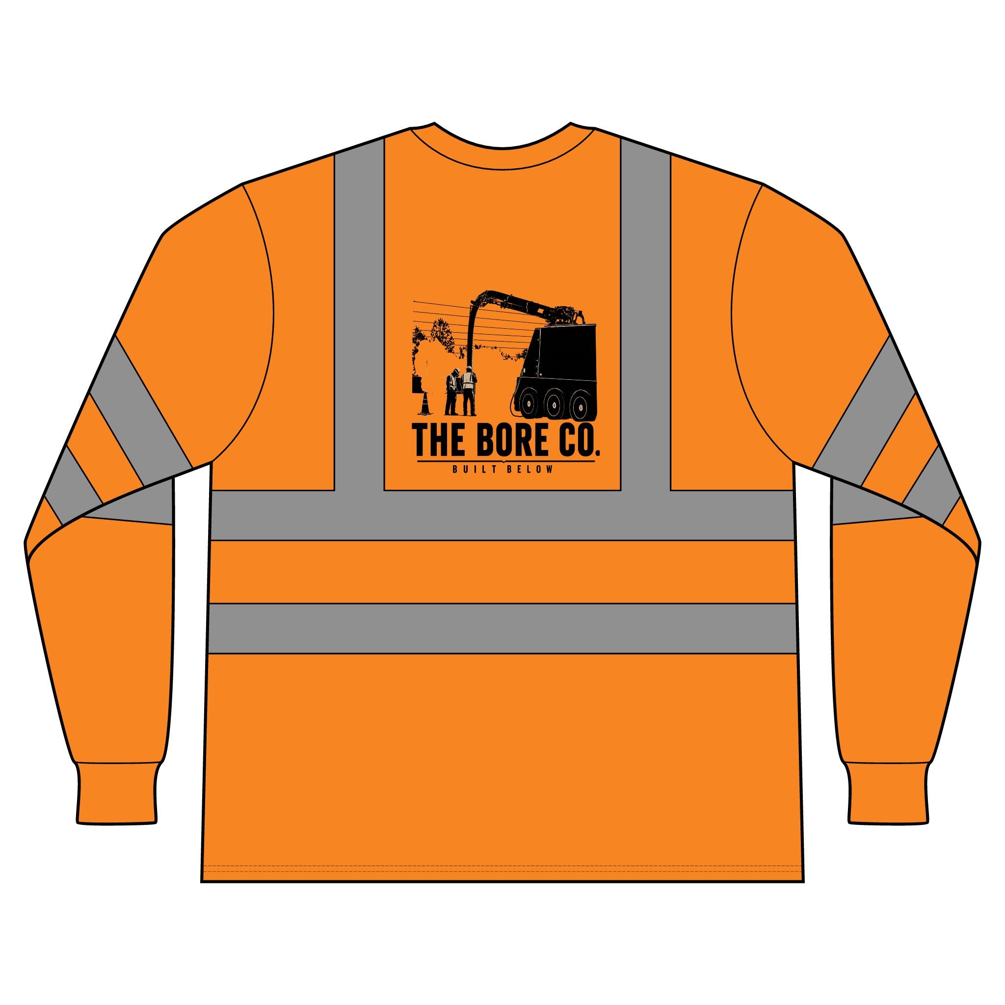 The Bore Co. Class 3 Crew Long Sleeve – Hydrovac Collection