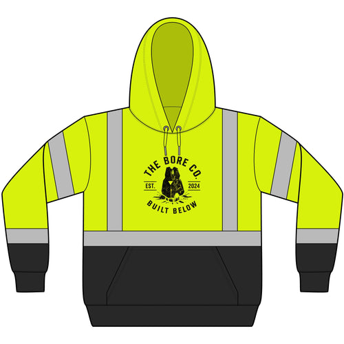Built Below™ – Hydrovac Crew Hi-Vis Class 3 Reflective Hoodie