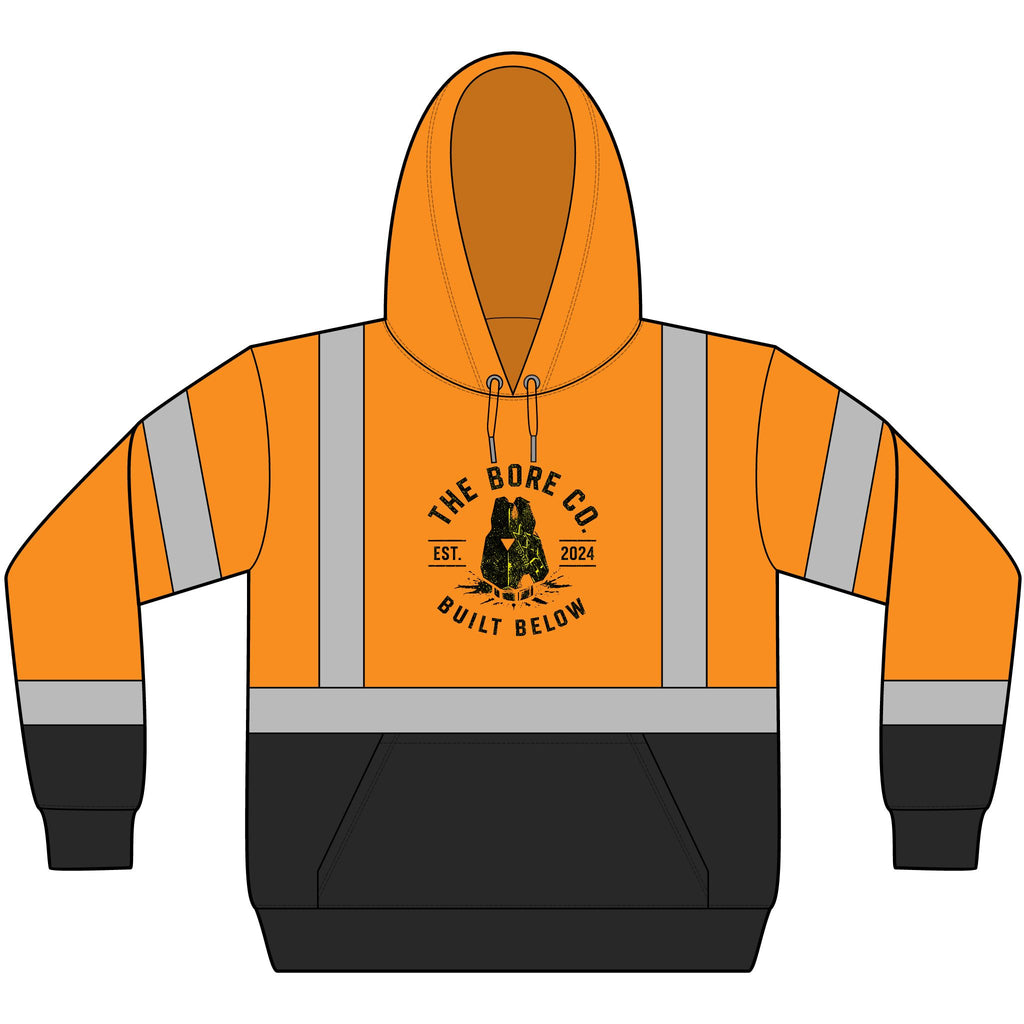 Built Below™ – Hydrovac Crew Hi-Vis Class 3 Reflective Hoodie